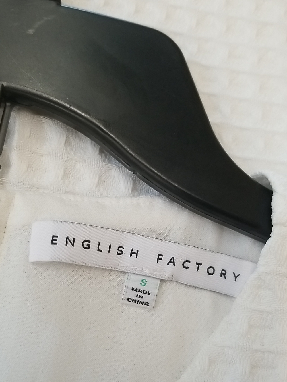 English Factory White Sleeveless Fringe Mini Dress - Picture 5 of 7